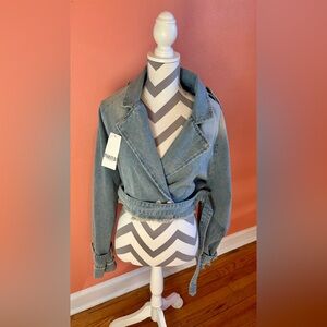 Unique Blue Denim Jacket by Indefeir